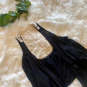 Sleeveless Boho Cardigan